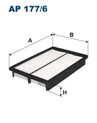 FILTRON AP177/6 Hava Filtresi 2811325500 resmi