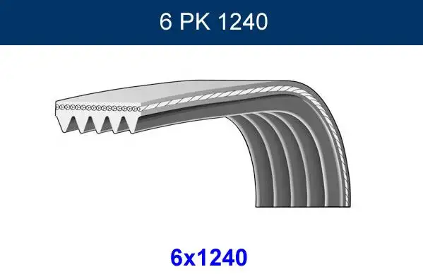 GMB 6PK1240 Kayış resmi