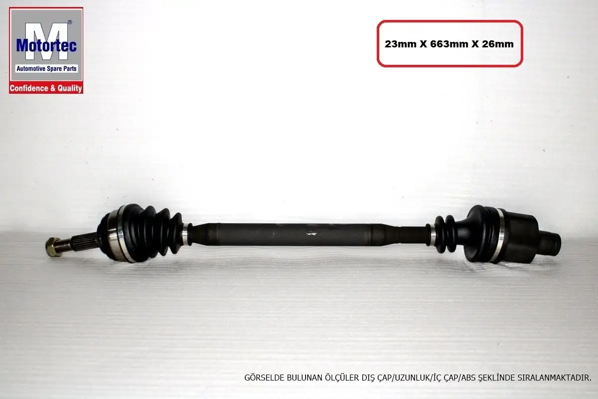 MOTORTEC RNT0592 Ön Aks (Sağ) 8200503359 resmi