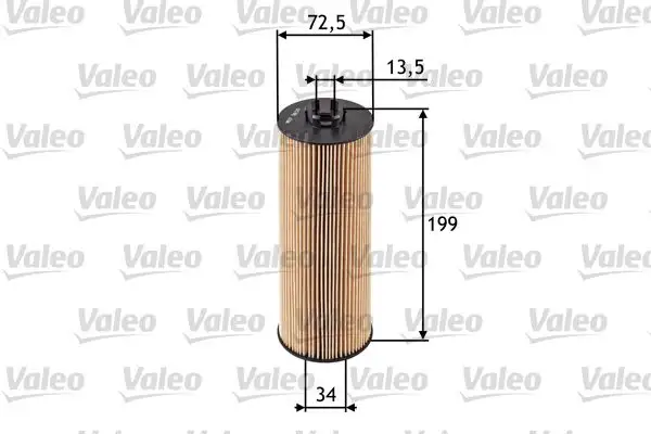 VALEO 586520 Yağ Filtresi resmi