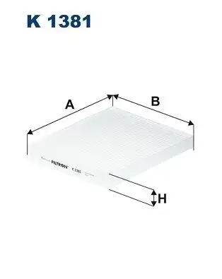 FILTRON K1381 Polen Filtresi 97133C5000 resmi