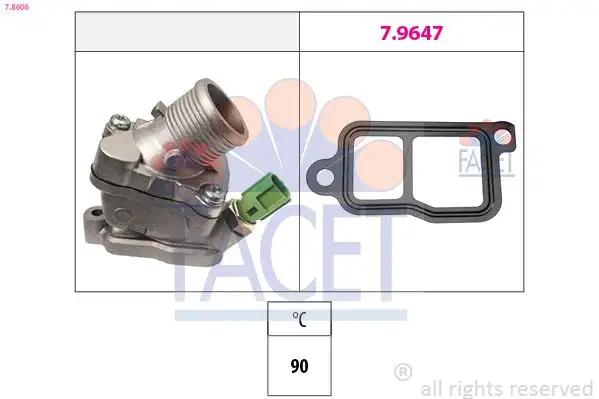 FACET 7.8606 Termostat resmi