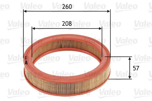 VALEO 585686 Hava Filtresi resmi