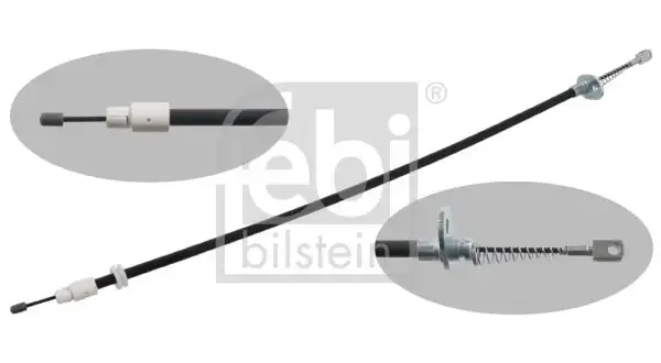 FEBI 34905 El Fren Halatı (Arka) A2044202585 resmi