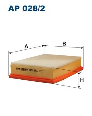 FILTRON AP028/2 Hava Filtresi 13721744869 resmi