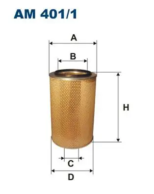 FILTRON AM401/1 Hava Filtresi resmi