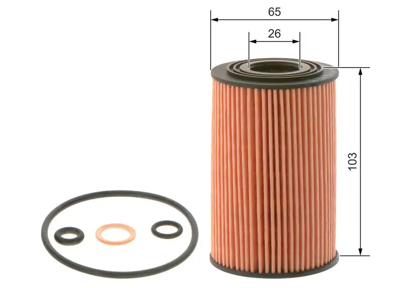 BOSCH 09864B7029 Yağ Filtresi resmi