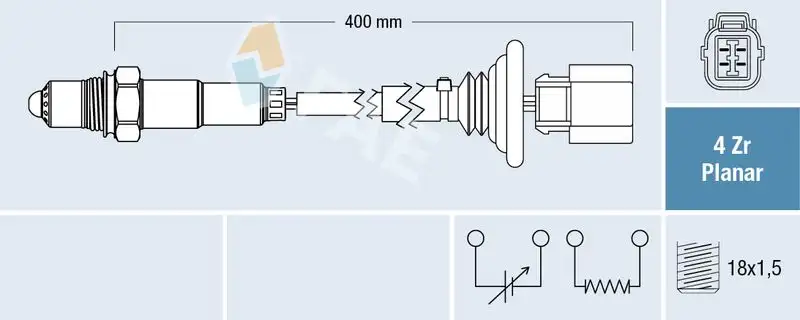 FAE 77643 Oksijen Sensörü resmi
