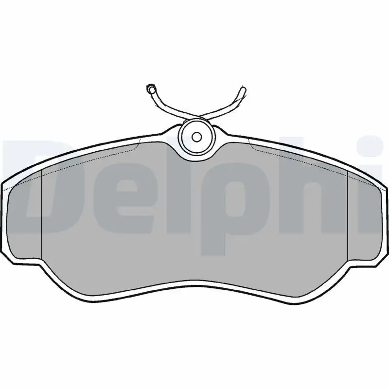 DELPHI LP913 Ön Fren Balatası resmi