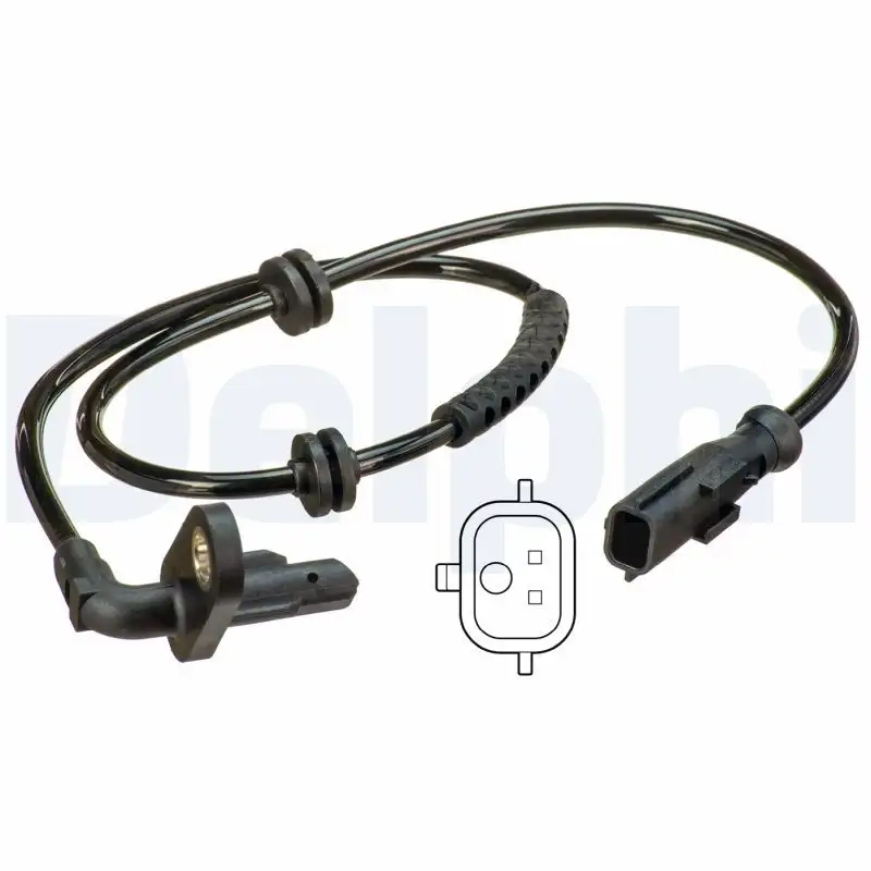 DELPHI SS20601 ABS Hız Sensörü (Arka Sol) 8200195828 resmi