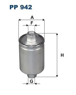 FILTRON PP942 Yakıt Filtresi resmi