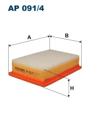 FILTRON AP091/4 Hava Filtresi 60815000 resmi