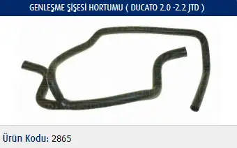 MASTER M2865 Yedek Su Deposu Hortumu 1336162080 resmi