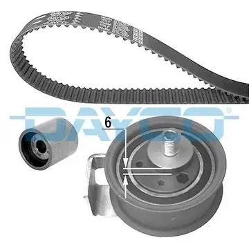 DAYCO KTB404 Triger Seti 058198119 resmi