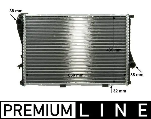 MAHLE CR295000P Radyatör resmi