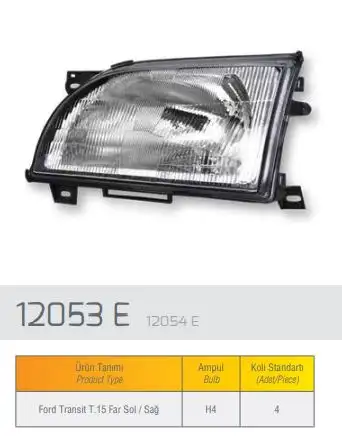 FARBA 12054D Ön Far (Sağ) resmi