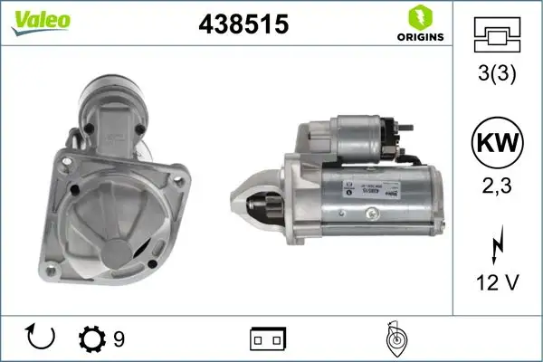 VALEO 438515 Marş Motoru resmi