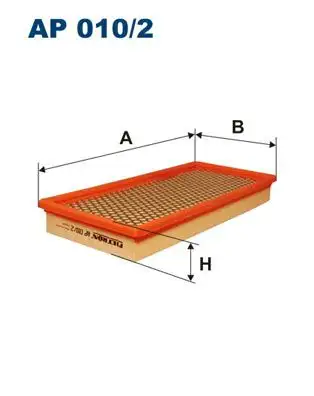 FILTRON AP010/2 Hava Filtresi A0030946104 resmi