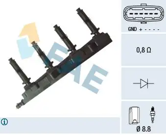FAE 80269 Bobin resmi