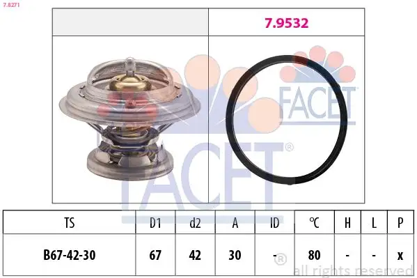 FACET 7.8271 Termostat resmi