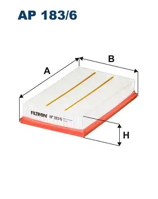 FILTRON AP183/6 Hava Filtresi resmi