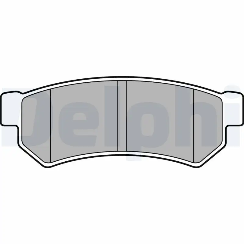 DELPHI LP2502 Arka Fren Balatası resmi