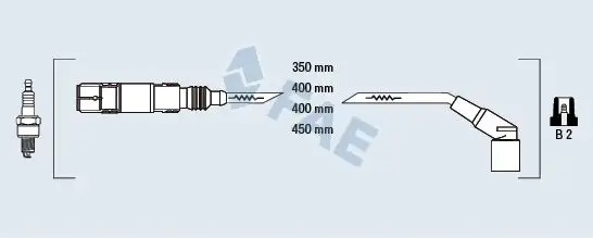 FAE 85955 Buji Kablosu 12121715356 resmi