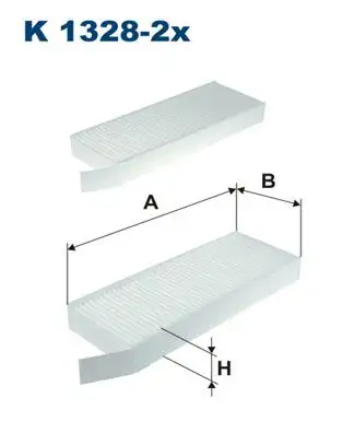 FILTRON K1328-2X Polen Filtresi 9837470680 resmi
