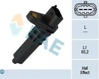 FAE 79308 Kilometre Hız Sensörü 1236304 resmi