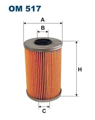 FILTRON OM517 Yağ Filtresi resmi