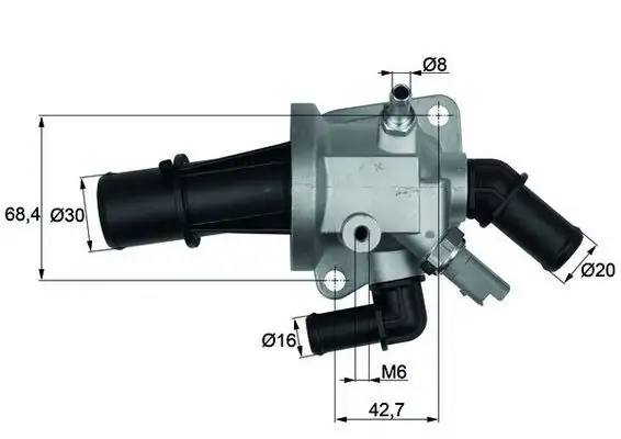 MAHLE TI15388 Termostat resmi