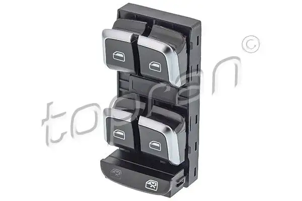 TOPRAN 116017001 Cam Açma Butonu (Ön Sol) 8K0959851FV10 resmi