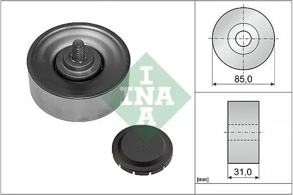 INA 532056910 Alternatör Gergi Rulmanı 11287802146 resmi