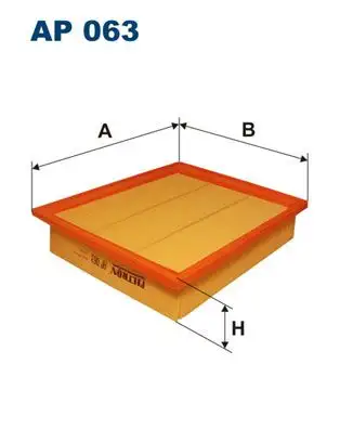 FILTRON AP063 Hava Filtresi 1H0129620 resmi