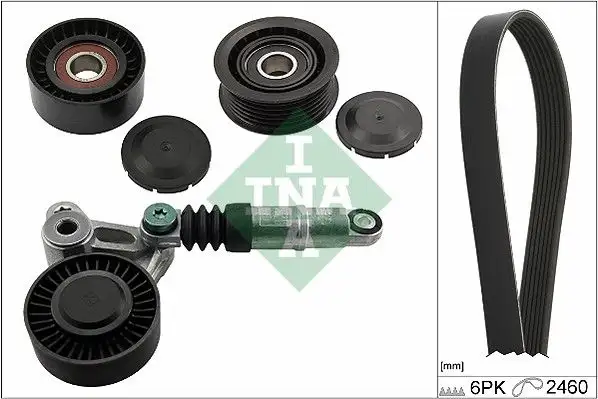 INA 529007510 Kayış Seti resmi