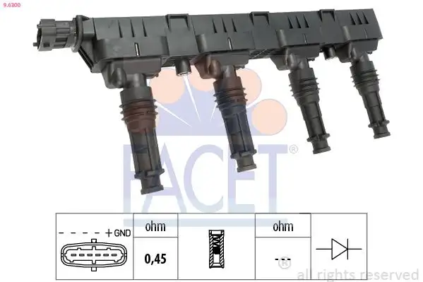FACET 9.6300 Bobin resmi