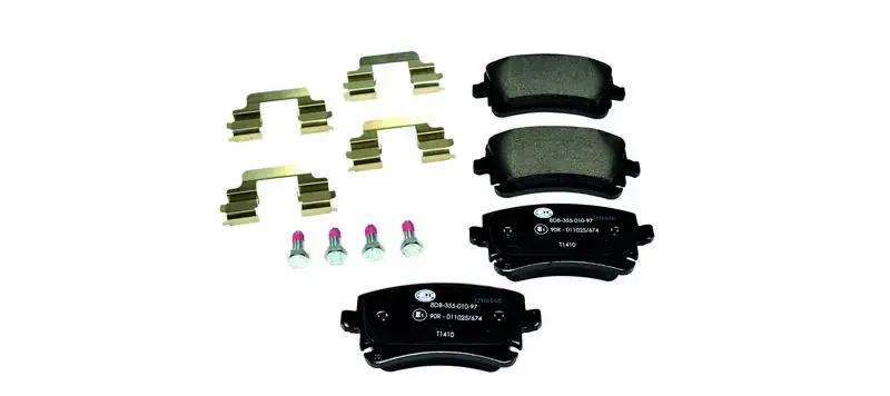 HELLA 8DB355010-971 Arka Fren Balatası resmi