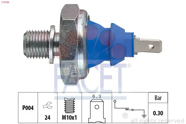 FACET 7.0108 Yağ Müşiri resmi