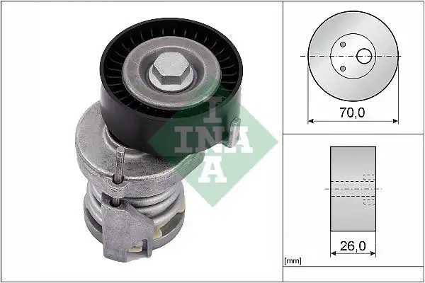 INA 534012320 Kayış Gergi Kütüğü 030145299F resmi