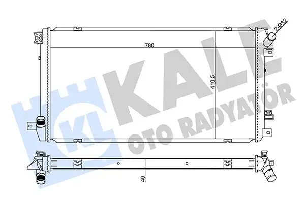 KALE 355575 Radyatör resmi