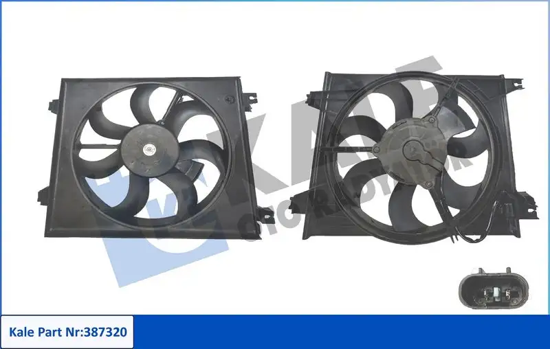 KALE 387320 Fan Motoru 977352F000 resmi