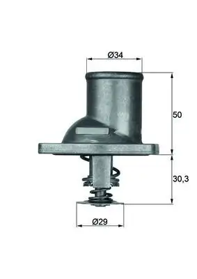 MAHLE TI192 Termostat resmi