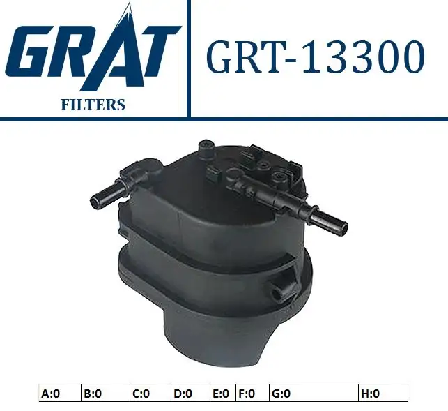 GRAT 13300 Yakıt Filtresi 2S6Q9155BA1677302 resmi