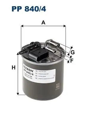 FILTRON PP840/4 Yakıt Filtresi A6420904852 resmi