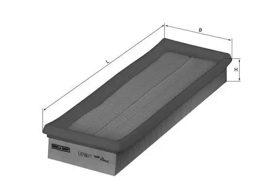 MAHLE LX704/1 Hava Filtresi resmi
