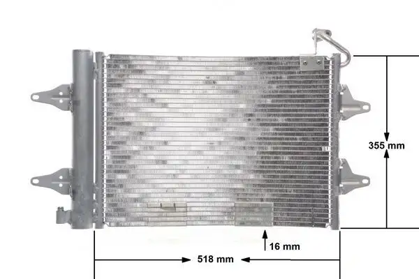 MAHLE AC359000S Klima Radyatörü resmi