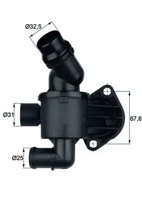 MAHLE TI3487 Termostat 03L121111N resmi