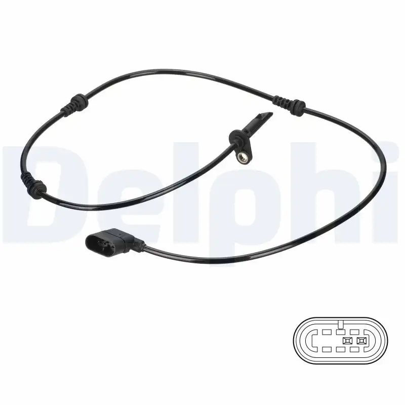 DELPHI SS20830 ABS Hız Sensörü (Ön Sol) A2059058103 resmi