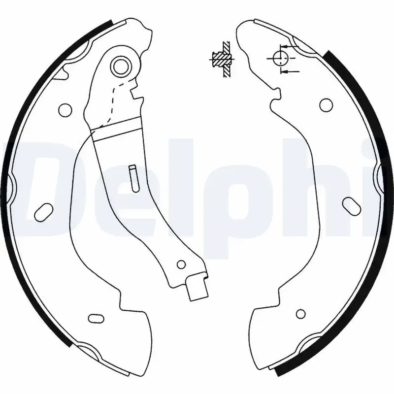 DELPHI LS1915 Arka Fren Balatası resmi