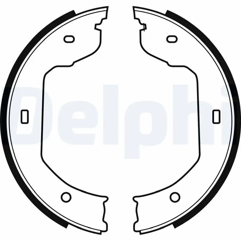 DELPHI LS1920 Arka Fren Balatası resmi